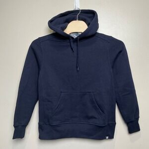 The Game Men's Pullover Hooded Heavyweight Hoodie‎ Made in the USA NAVY M